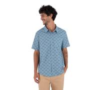 Hurley Printing Press Arbore Short Sleeve Shirt Bleu M Homme
