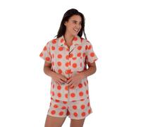 Hurley Beach Relax Short Sleeve Shirt Blanc M Femme