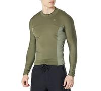 Hurley Chnnl Crssng Pddl Sries L/S T-Shirt, Olive, L Homme