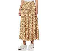 Hurley City Block Button Up Maxi Skirt Jupe, Terre Cuite, M Femme