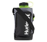 Hurley, Ensemble bouteille de Crossbody Water Mixte, Noir/vert (Flash Lime)