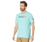 Hurley Evd 25th S1 SS T-Shirt, Brume Tropicale HTR, M Homme
