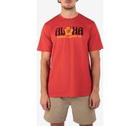 Hurley Evd Aloha Dd Short Sleeve Aloha Red Taille: S | T-shirts avec imprimés Outlet | Homme | Rouge