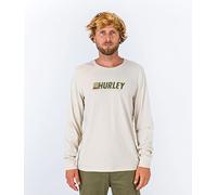 Hurley Evd Explore Expolation Ls T-Shirt, os, L Homme