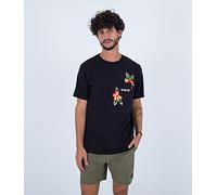 Hurley Evd Halekulani Pkt S/S T-Shirt, Noir, XL Homme