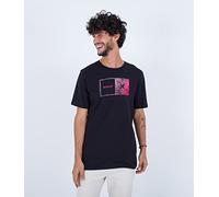Hurley Evd Halfer Gradient S/S T-Shirt, Noir, S Homme