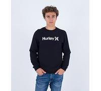 Hurley Evd OAO Solid Ls T-Shirt, Noir, M Homme