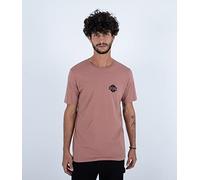 Hurley Evd Parking Pass S/S T-Shirt, Rose fantôme, S Homme