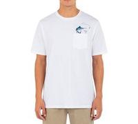 Hurley Evd Trolling Pkt Short Sleeve White Taille: XL | T-shirts avec imprimés Outlet | Homme | Blanche