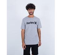 Hurley Evd Wash Core OAO Solid Tee T-Shirt, Gris foncé chiné, XXL Homme