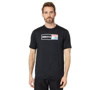 Hurley Everyday Hybrid UPF T-Shirt à Manches Courtes Maillot dermoprotecteur, Noir, M Homme