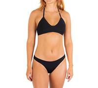 Hurley Femme W Adjustable Bikini Top Maillot de bain, Multicolore (Newprint Or Black/White), S EU