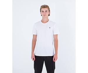 Hurley H20 Dri Icon Tee T-Shirt, Blanc, S Homme