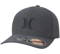 Hurley H2O Dri Casquette de baseball incurvée avec bandeau anti-transpiration pour homme, noir, L/XL