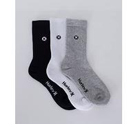 Hurley H2o Dri Crew Sock 3pk Chaussettes, Multi, 42 Homme