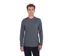 Hurley H2o-dri Easton Pdf Ls Top Maillot dermoprotecteur, Noir Chiné, L Homme