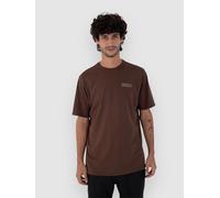 Hurley H2O Dri Fastlane Lined T-Shirt marron XS