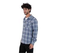 Hurley Homme Chemise Manches Longues Axe Flannel T-Shirt, Bleu, M EU