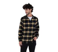 Hurley Homme Chemise Manches Longues Portland Heavyweight Flannel T-Shirt, Noir, XXL EU