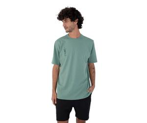 Hurley Homme Manche Courte H2o Dri Storm Chasing T-Shirt, Vert, S EU