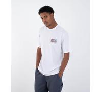 Hurley Homme Manche Courte Harbor T-Shirt, Blanc, XS EU