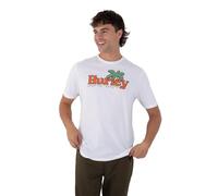 Hurley Homme Manche Courte Oz T-Shirt, Blanc, XS EU