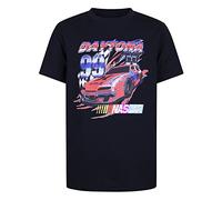 Hurley Hrlb Nascar Everyday Tee T-Shirt, Black, 13 años Garçon