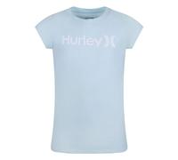 Hurley Hrlg Core One & Only Classic Tee T-Shirt, Blue Mist, 12 años Fille