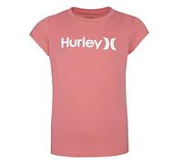Hurley Hrlg Core One & Only Classic Tee T-Shirt, Deep Sea Coral, 13 años Fille