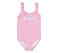 Hurley Hrlg Shoulder Tie 1pc Swimsuit Maillot de Bain Une pièce, Rose, 12 años Garçon