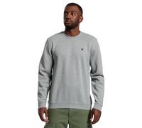 Hurley Icon Crew Sweatshirt, DK Heather Grey, XL Men's