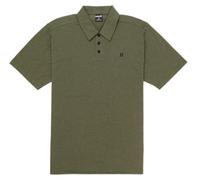 Hurley Icon Slub Polo SS Shirt, Olive, XXL Men's