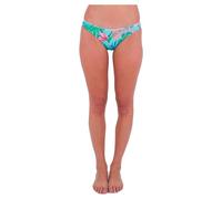 Hurley Java Tropical Rvsb Moderate Bottom Culotte de Bikini, Tide Pool, XS Femme