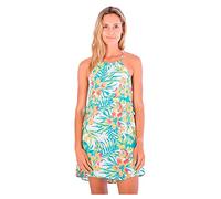 Hurley Kate Tie Dress Robe décontractée, Jardin hawaïen, XS Femme