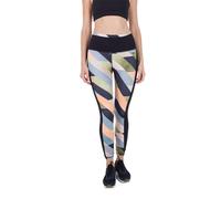 Hurley Legging 7/8 avec empiècement latéral incliné, Noir, S Femme