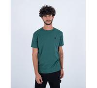 Hurley M Oceancare Eshort Sleeeveential Icon T-Shirt Court texturé, Coriandre, S Homme