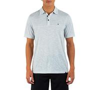 Hurley M Stiller 3.0 Polo Ss T-Shirt Homme -Gris (Heather Grey) - S