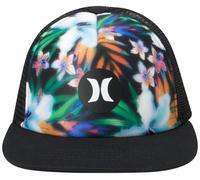 Hurley Men's One & Only Square Trucker Baseball Cap, Size One Size, Black/Black