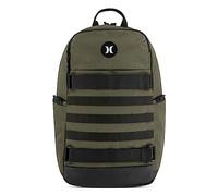 Hurley Mens Skateboard Backpack, Olive, One Size