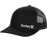 Hurley Mixte M Corp Staple Trucker Baseball Cap, Agrafe noire, Taille unique EU