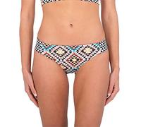 Hurley Mosaic Geo Full Tab Side Bottom Bikini, Femme
