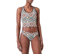 Hurley Mosaic Geo Tankini Maillot de Bain, Femme