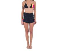 Hurley Nascar Color Blocked 2,5" Boardshort Maillot de Bain pour Femme, Black White