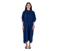Hurley O&o Hooded Towel Serviette de Plage, Poseidon Blue, Taille Unique Mixte