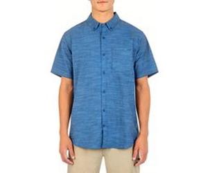 Hurley O&o Stretch Short Sleeve Obsidian 2 Taille: M | Casual chemises Outlet | Homme