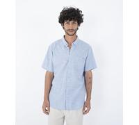 Hurley O&O Stretch SS, Chemise pour des Hommes, Blue Oxford,