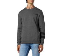 Hurley Oceancare Crew Pull, Gris foncé, L Homme