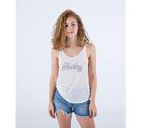Hurley Oceancare Devore Débardeur pour Femme T-Shirt, Marshmallow, XS