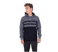 Hurley Oceancare Pull de fête, Gris foncé, L Homme