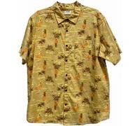 Hurley One And Only Lido Stretch Short Sleeve Dust Chedr Taille: M | Casual chemises Outlet | Homme